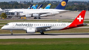 Photo of HB-AZB - Embraer ERJ-190-E2 operated by Helvetic Airways