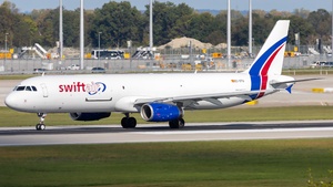 Photo of EC-OTU - Airbus A321-231(P2F) operated by Swiftair