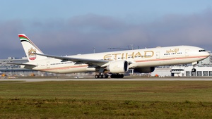 Photo of A6-ETK - Boeing 777-3FX(ER) operated by Etihad Airways