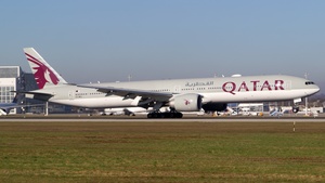 Photo of A7-BEJ - Boeing 777-3DZ(ER) operated by Qatar Airways