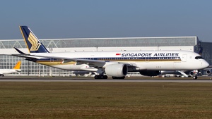Photo of 9V-SMG - Airbus A350-941 operated by Singapore Airlines