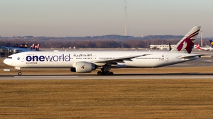 Photo of A7-BAG - Boeing 777-3DZ(ER) operated by Qatar Airways