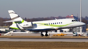 Photo of LX-MIC - Dassault Falcon 2000S operated by Global Jet Luxembourg