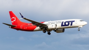 Photo of SP-LVG - Boeing 737 MAX 8 operated by LOT Polish Airlines