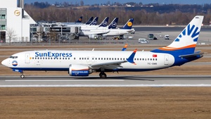 Photo of TC-SMB - Boeing 737 MAX 8 operated by SunExpress