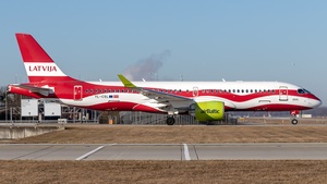 Photo of YL-CSL - Airbus A220-300 operated by airBaltic