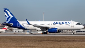 Photo of SX-DGZ - Airbus A320-232 operated by Aegean Airlines