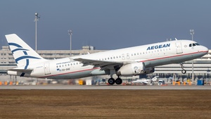 Photo of SX-DGE - Airbus A320-232 operated by Aegean Airlines