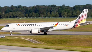 Photo of D-AJHW - Embraer ERJ-190LR operated by German Airways