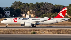 Photo of OK-EYB - Airbus A220-300 operated by CSA Czech Airlines (opb SmartWings)