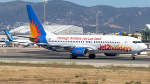 Photo of G-JZBZ - Boeing 737-86J operated by Jet2