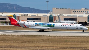 Photo of EC-LJX - Bombardier CRJ-1000 operated by Iberia Regional (opb Air Nostrum)