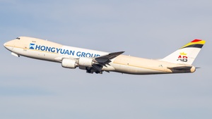 Photo of OE-LFD - Boeing 747-87UF operated by Hongyuan Group (opb Air Belgium)