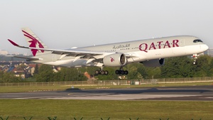 Photo of A7-AMI - Airbus A350-941 operated by Qatar Airways