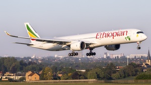 Photo of ET-BAW - Airbus A350-1041 operated by Ethiopian Airlines