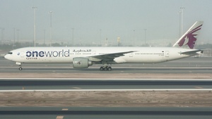 Photo of A7-BAB - Boeing 777-3DZ(ER) operated by Qatar Airways
