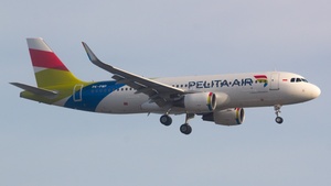 Photo of PK-PWP - Airbus A320-214 operated by Pelita Air