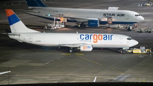 Photo of LZ-CGV - Boeing 737-405(SF) operated by Cargoair