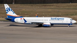 Photo of TC-SLB - Boeing 737 MAX 8 operated by SunExpress