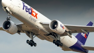 N876FD - Boeing 777-F