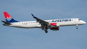 Photo of YU-ATD - Embraer ERJ-195LR operated by Air Serbia