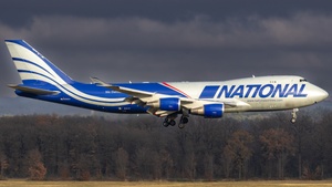 Photo of N569CA - Boeing 747-409F operated by National Airlines [2006]