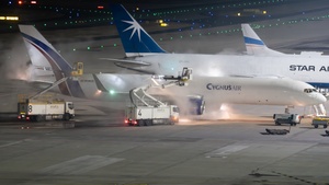 Photo of EC-NYM - Boeing 757-223(PCF) operated by Cygnus Air