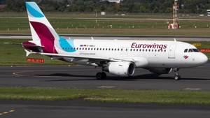 Photo of D-ABGJ - Airbus A319-112 operated by Eurowings