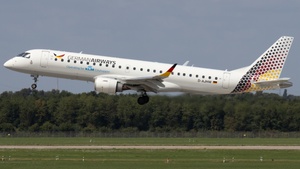 Photo of D-AJHW - Embraer ERJ-190LR operated by KLM Cityhopper (opb German Airways)