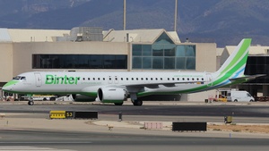 Photo of EC-NHA - Embraer ERJ-195-E2 operated by Binter Canarias (opb Binter Airlines)