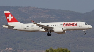 Photo of HB-JCU - Airbus A220-300 operated by Swiss International Air Lines
