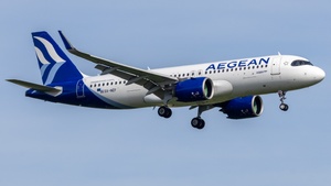 Photo of SX-NEF - Airbus A320-271N operated by Aegean Airlines