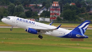 Photo of SX-DNE - Airbus A320-232 operated by Aegean Airlines