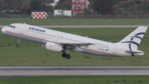 Photo of SX-DGE - Airbus A320-232 operated by Aegean Airlines