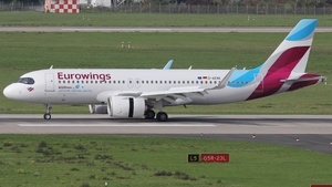 Photo of D-AENE - Airbus A320-251N operated by Eurowings