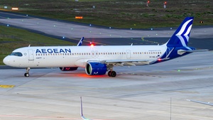 Photo of SX-NAL - Airbus A321-271NX operated by Aegean Airlines