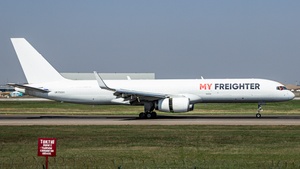 Photo of UK75001 - Boeing 757-223(PCF) operated by My Freighter