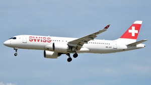 Photo of HB-JCF - Airbus A220-300 operated by Swiss International Air Lines