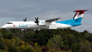 Photo of LX-LGE - Bombardier DHC-8-402 Dash 8 Q400 operated by Luxair