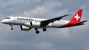 Photo of HB-AZG - Embraer ERJ-190-E2 operated by Helvetic Airways