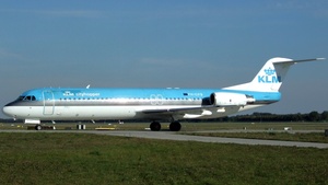 Photo of PH-OFB - Fokker 100 operated by KLM Cityhopper