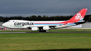 Photo of LX-UCV - Boeing 747-4R7F operated by Cargolux Italia