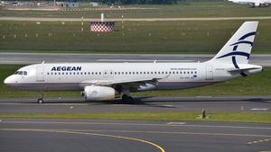 Photo of SX-DVL - Airbus A320-232 operated by Aegean Airlines