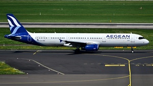 Photo of SX-DNG - Airbus A321-231 operated by Aegean Airlines