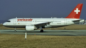 Photo of HB-IPU - Airbus A319-112 operated by Swissair