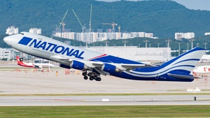 Photo of N569CA - Boeing 747-409F operated by National Airlines [2006]