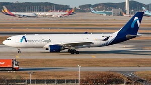 Photo of XA-ARU - Airbus A330-202(P2F) operated by Awesome Cargo