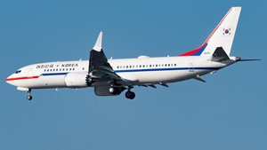 Photo of 26001 - Boeing 737 MAX 8(BBJ) operated by Government of the Republic of Korea