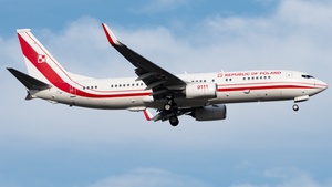 Photo of 0111 - Boeing 737-8TV(BBJ2) operated by Government of Poland