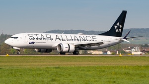 Photo of SP-LVF - Boeing 737 MAX 8 operated by LOT Polish Airlines